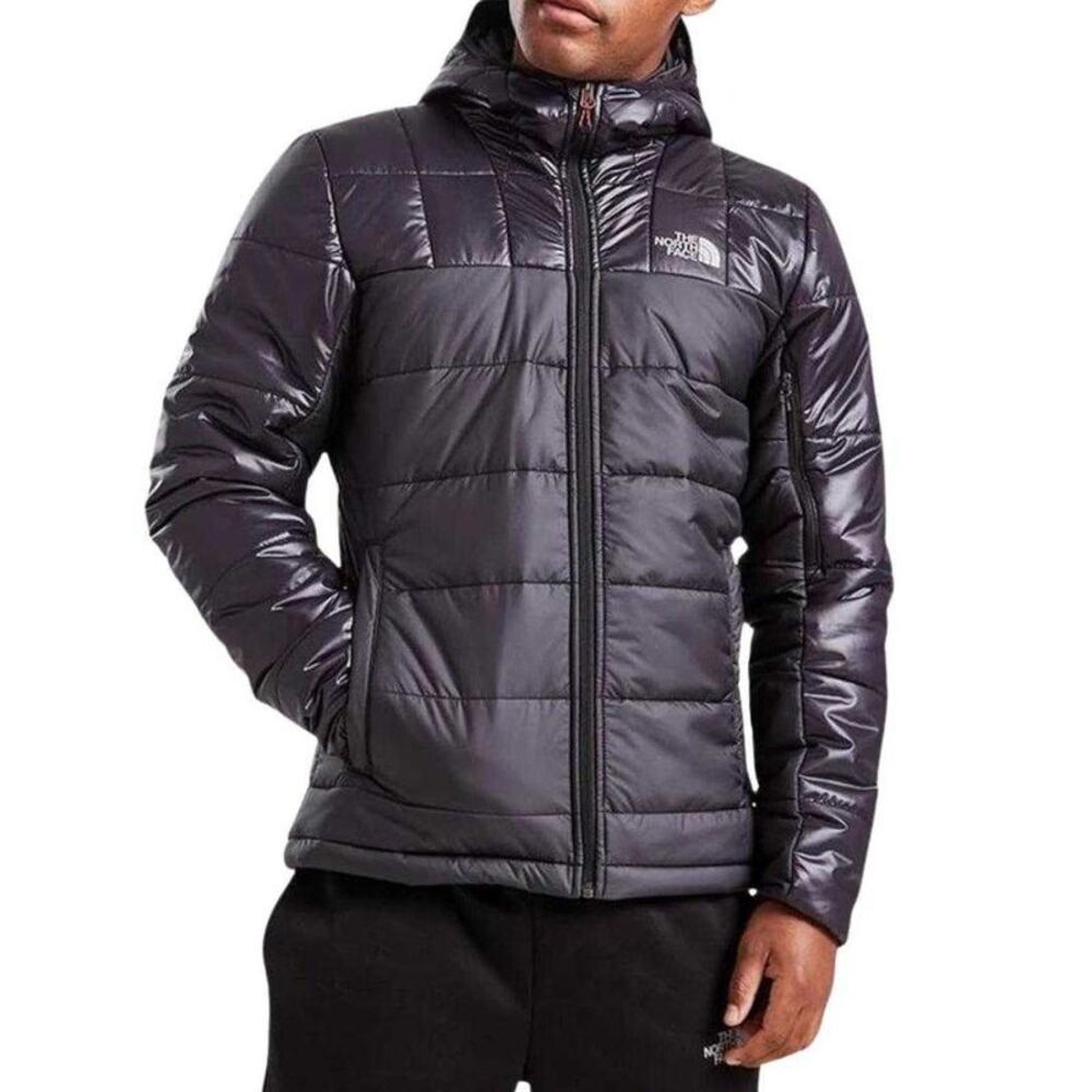 The North Face Mens Logo Padded Jacket / Black